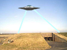 Missile Silo with UFO
