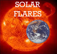SOLAR FLARES may disrupt GPS services and communications satellites ...