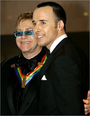 Elton John gets married to boyfriend