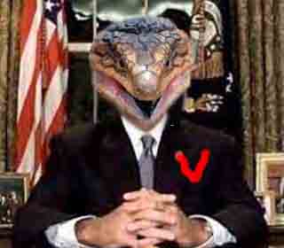 Alien Lizards in high places - According to Reverse Speech!