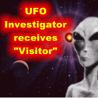 UFO Investigator receives "visitor" after reporting strange activity