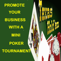Promote your business with a mini Poker Tournament